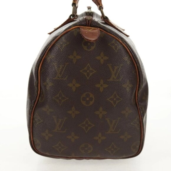 LOUIS VUITTON Monogram Speedy 30 Hand Bag M41526 LV Auth 147125 - Picture 6 of 16